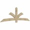Ekena Millwork Davenport Rough Sawn Timber Gable Bracket, Douglas Fir, 108"W x 36"H x 2"D x 6"F, 8/12 Pitch GBW108X36X0206DAV00RDF - alternate 3
